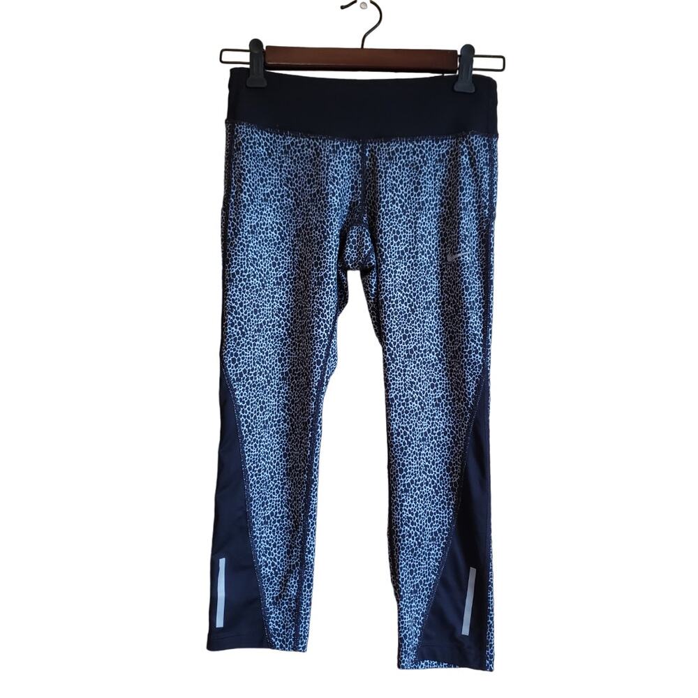 Nike Capri Dry Fit Women's Leggings Black Grey XSmall